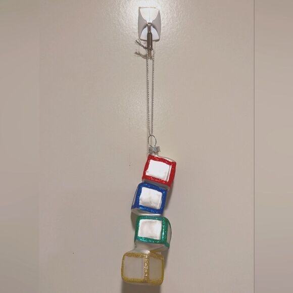 Vintage Glass Baby Christmas Tree Ornament - Picture 4 of 4